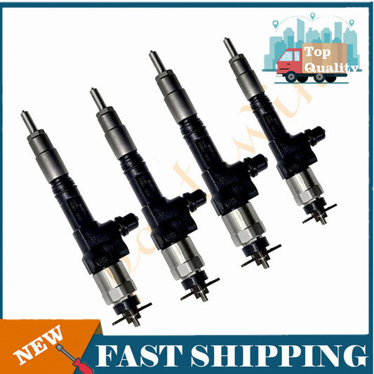 4-pack of new diesel fuel injectors for KUBOTA V3800 V3800T 095000-9690 1J500-53051