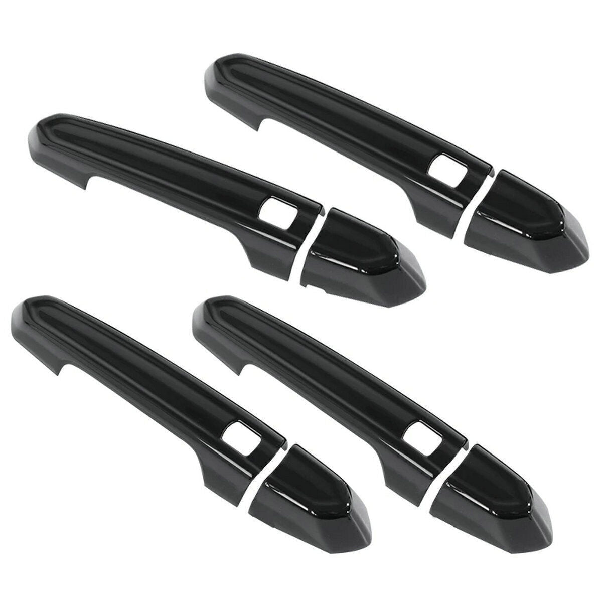 for Cadillac XT5 17-24 Gloss Black for Smart Key Door Handle Moulding Cover Trim 8X