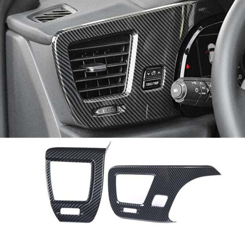 Carbon Fiber LR Side Air Outlet Vent Cover Trim for Lexus NX 250 350 450h 22-24