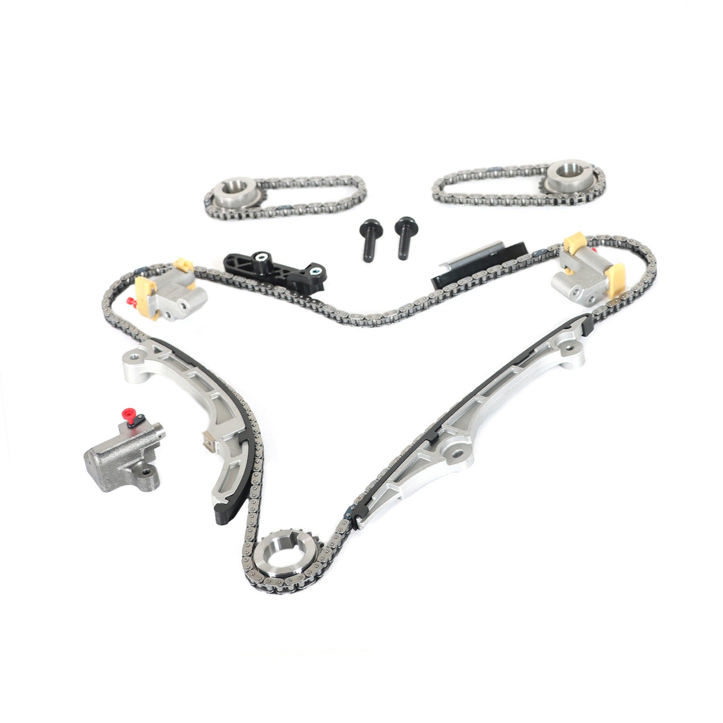 Engine Timing Chain Kit w/ Sprocket for Ford Edge Flex Taurus for Lincoln for Mazda CX-9