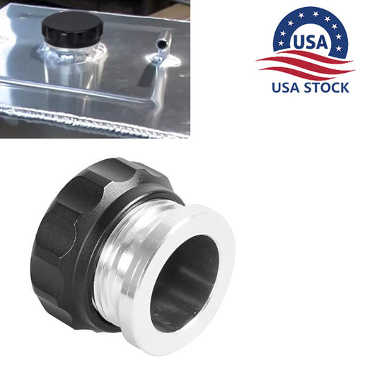 1/1inch Black Weld Billet On Filler Neck Cap Oil Fuel Water Tank Aluminum Alloy