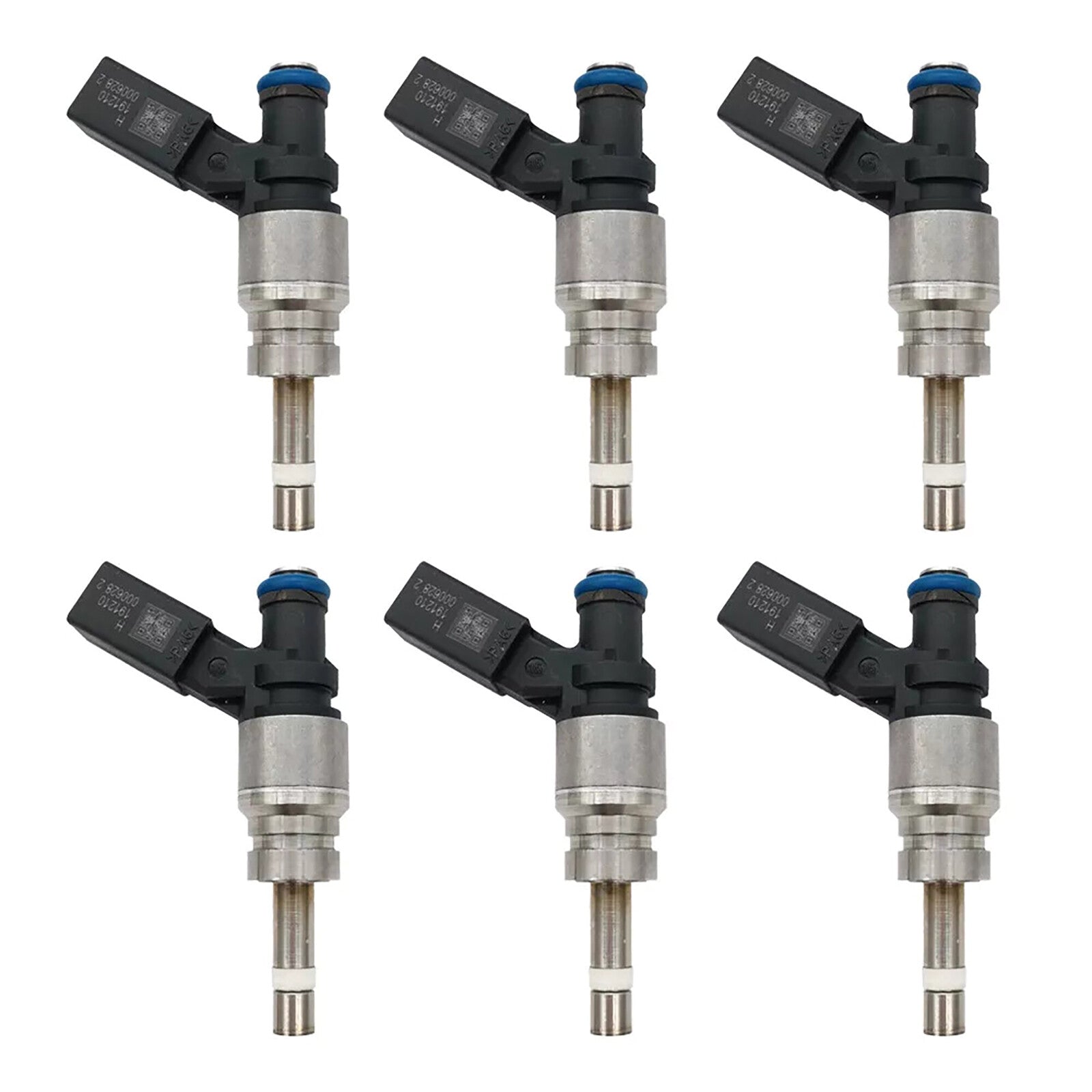 6PCS Fuel Injector 079906036C FJ1041 06E906036F for Audi A6 3.2L 3.1L 2.8L 10-11