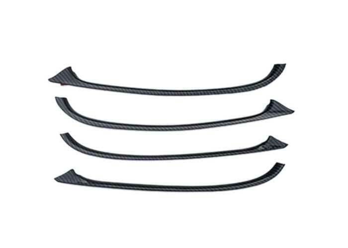 Fit for Chevrolet Malibu 2016-2024 Carbon Fiber Door Window Switch Strip Trim 4X