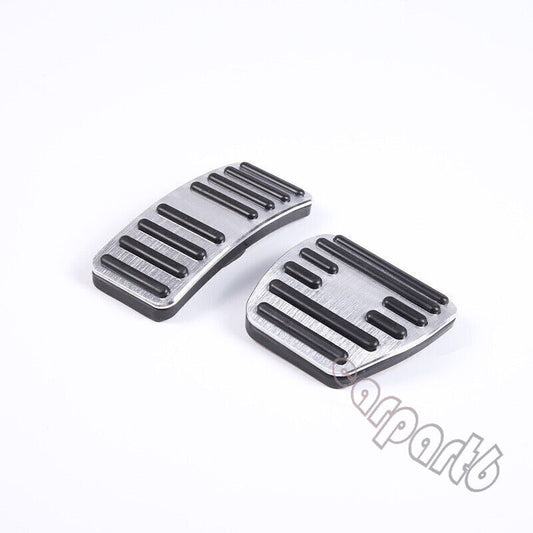 For two Gas Brake Pedal Cover Alloy/Silicone for Mercedes Benz for Smart 2016-2021