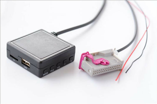 Bluetooth Adapter AUX USB SD MP3 charge Cable for Audi A3 A4 A6 for A8 TT R8 RNS-E