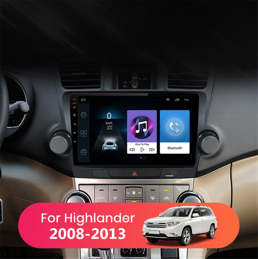 10.1 Android 9.1 2+32GB Stereo Radio GPS Nav Player for Toyota Highlander 08-13