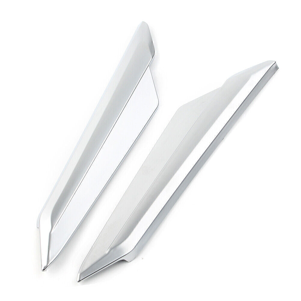 Matte Chrome Rear Mirror Trim Cover Fit for Honda Goldwing GL1833 GL1800 2018-2020