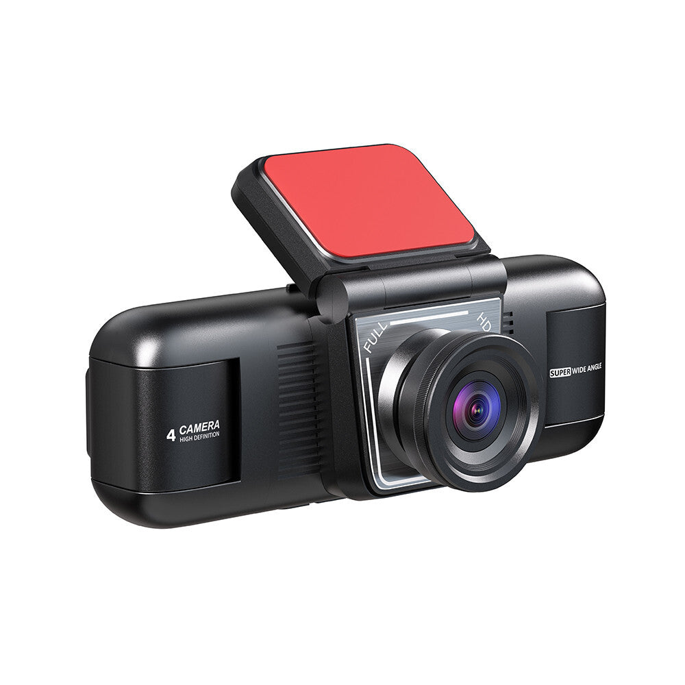 Front Left Right Rear 4 Lens HD Driving Recorder Camera Dash Cam Loop Recording