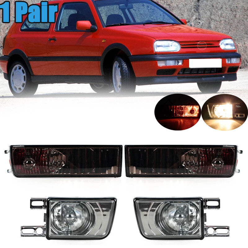 LHRH Fog Light Fog Lamp Turn Signal Lamp for VW for Golf for Jetta MK3 Vento 1993-1999