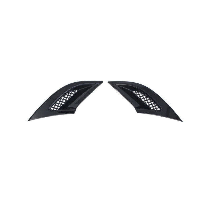 Glossy Black Front Fog Lamp Bumper Light Cover Trim for Honda Accord 2023 2024
