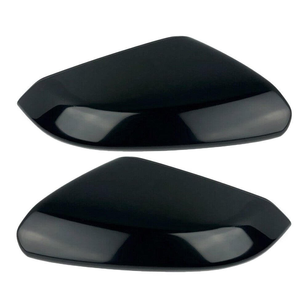 Left Right Fits for Honda for Civic 2016-2020 New Front Outside Mirror Covers Black