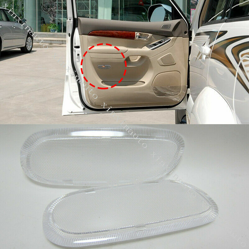 4x for Toyota Prado LC120 2003-09 ABS Door Welcome Lamp Shell Cover replace Kit
