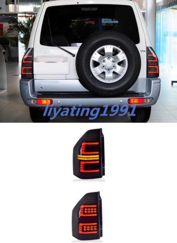 Smoked LED taillights (1 pair) for Mitsubishi Pajero Montero 2000 - 2006