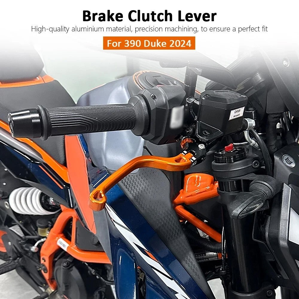 For 390 Duke 390Duke 2024 ew Adjustable Motorcycle Handle Brake Clutch Levers