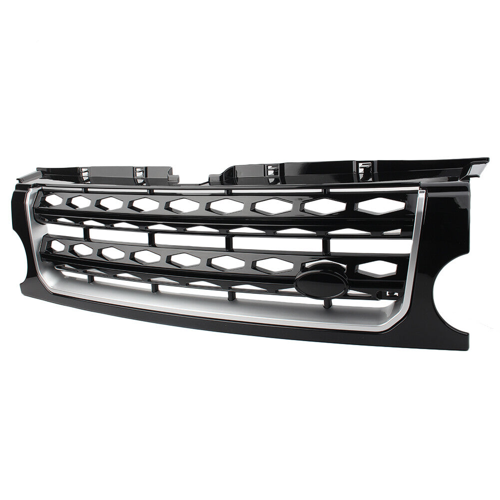 Front Grill Grille Kidney Part Hood Black for Land Rover Discovery LR3 2005-2009