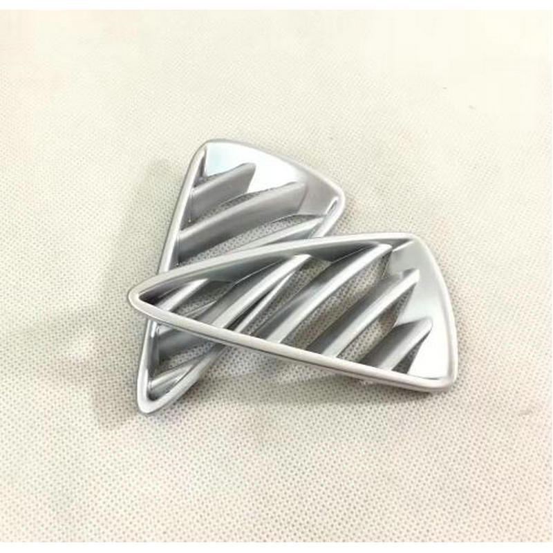 for Mazda CX-3 2016-2018 ABS Matte Inner Dashboard Air Outlet Vent Cover Trim 2X