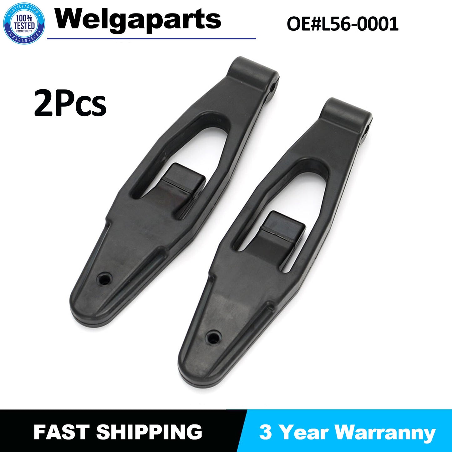 2Pcs Hood Latch Base for Kenworth for Peterbilt Polyurethane 379 L56-0001 23-13857