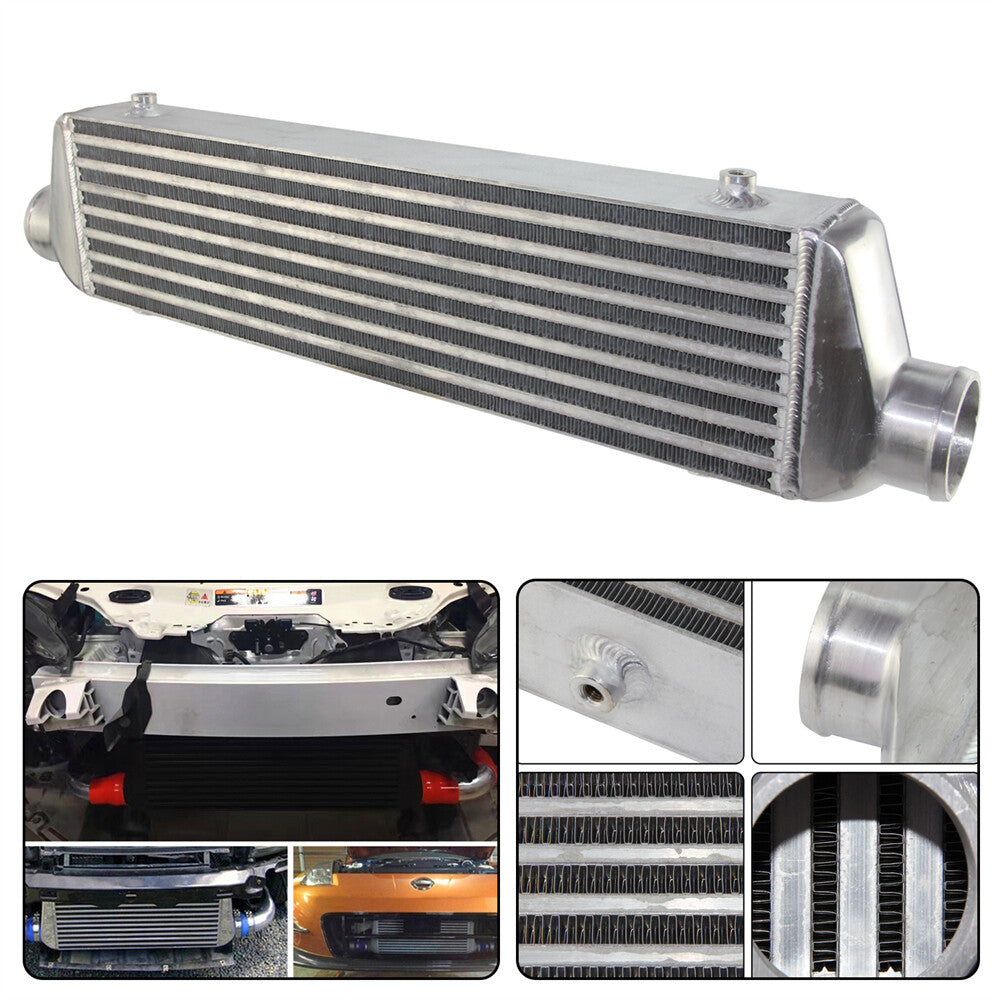 Universal BarPlate Front Mount Intercooler 55014065 FMIC 2.5 In/Outlet