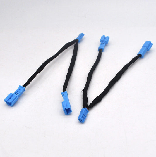 for BMW f10 f11 f20 f30 f32 1 3 5 ser SPEAKER 2x ADAPTER PLUGS CABLE Y splitter