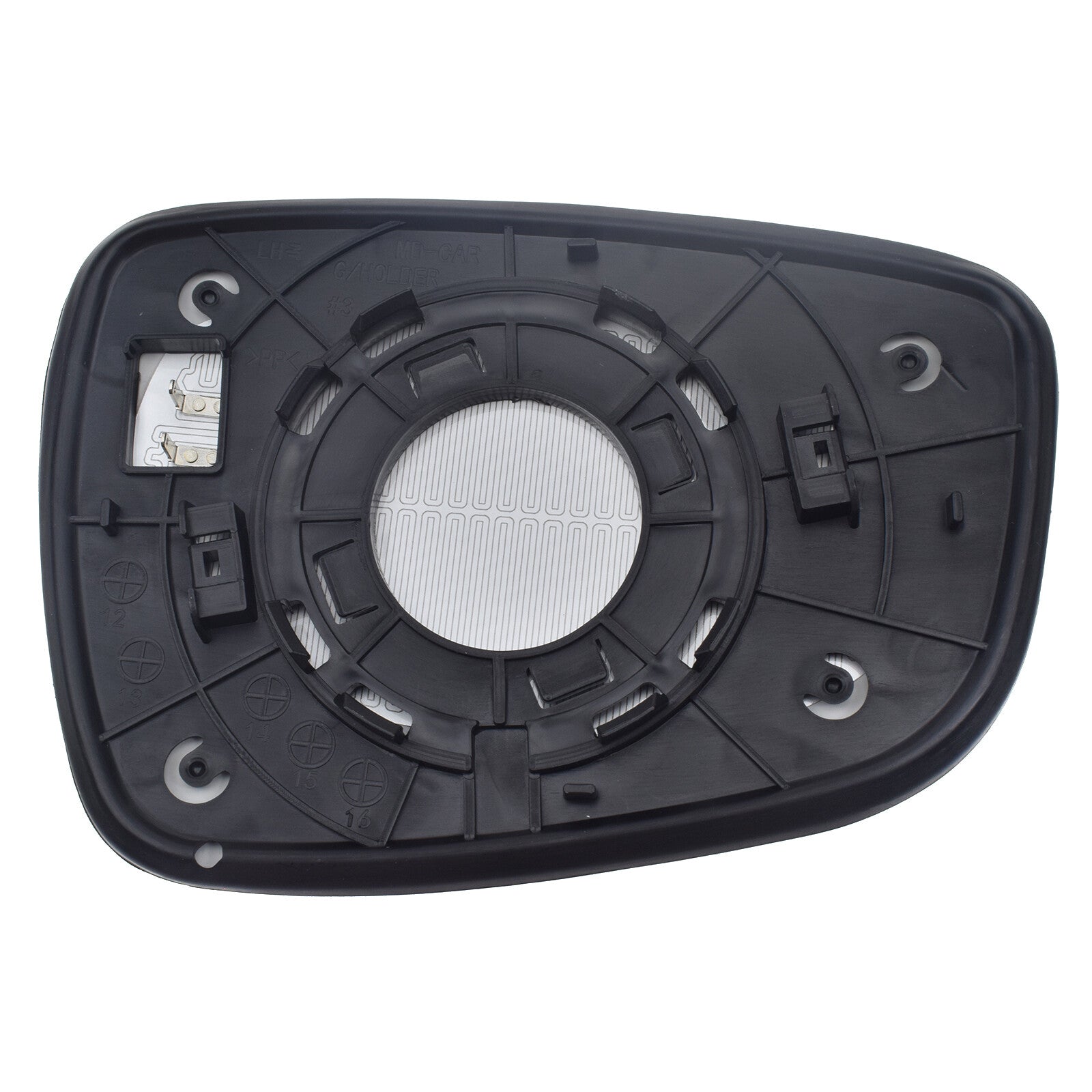 Mirror Glass Left Side View Power Heated for Hyundai Accent for Elantra 876111R220