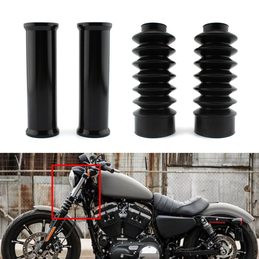 for Harley Sportster 883 1200 Front Fork Shock Absorber Cover Fork Pipe Cover