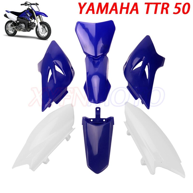 for Yamaha TTR50 Body Kits Front Rear Fender Fairing Cover Dirt Bike 2006-2016
