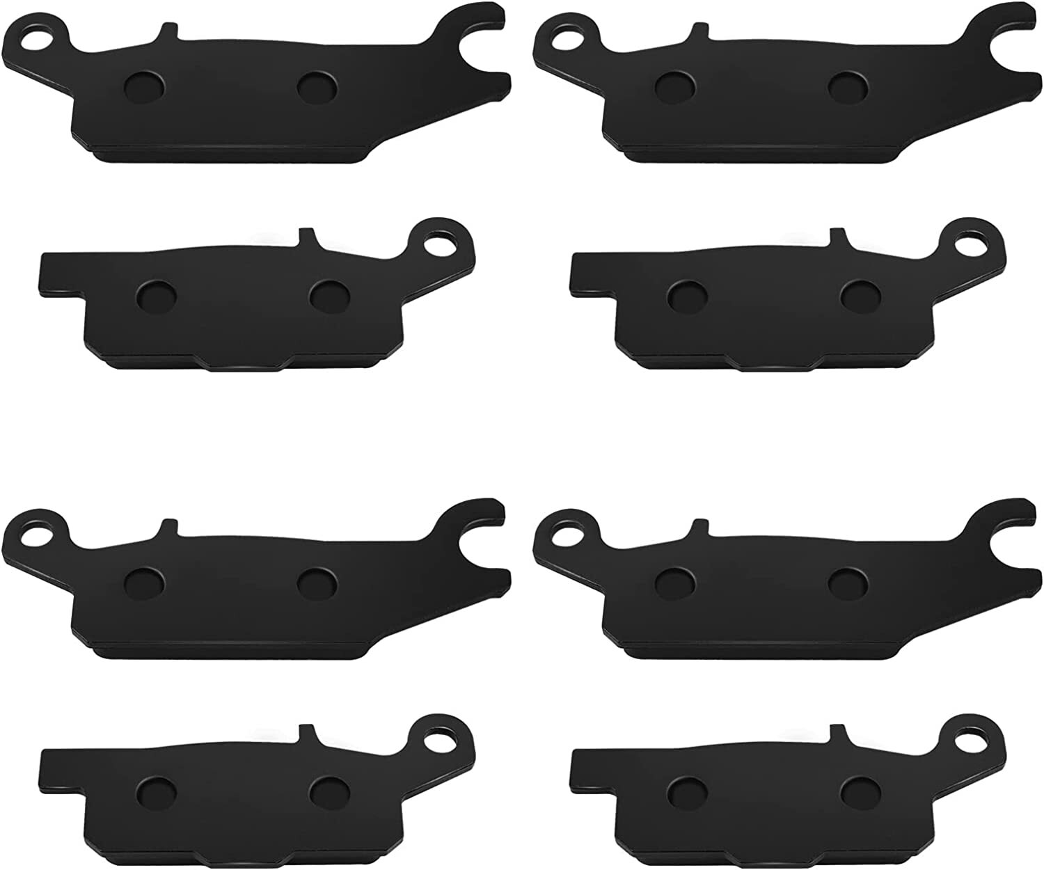 Brake Pads FrontRear for Yamaha Grizzly 550 YFM550/Grizzly 700 YFM700 2007-2022