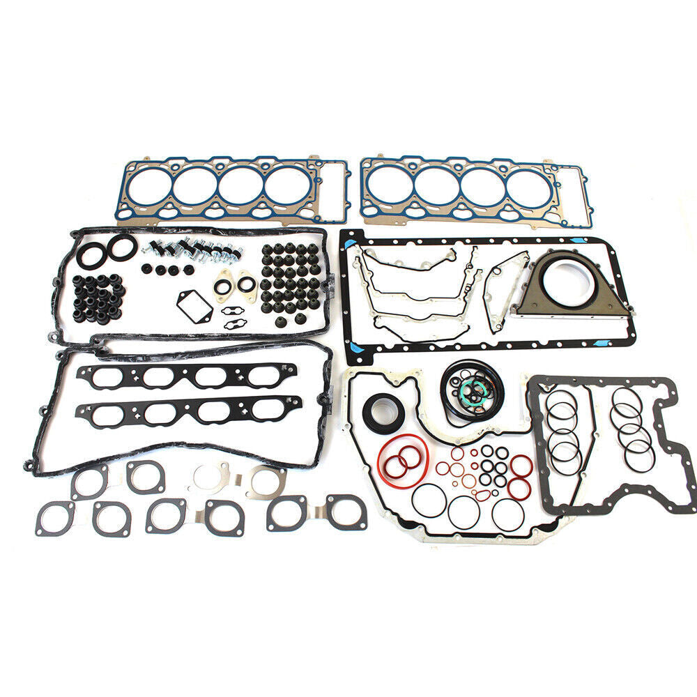 Engine Overhaul Gasket Seals Kit Pistons  Rings for BMW N62B48 E63 E65 4.8L