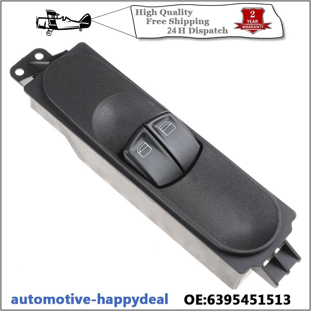 Electric Power Window Switch for Mercedes-Benz VIANO VITO W639 Driver Side 7Pins