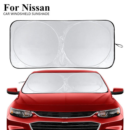 for Nissan Accessories Car Windshield Sun Shade Reflective UV Block Visor Cover