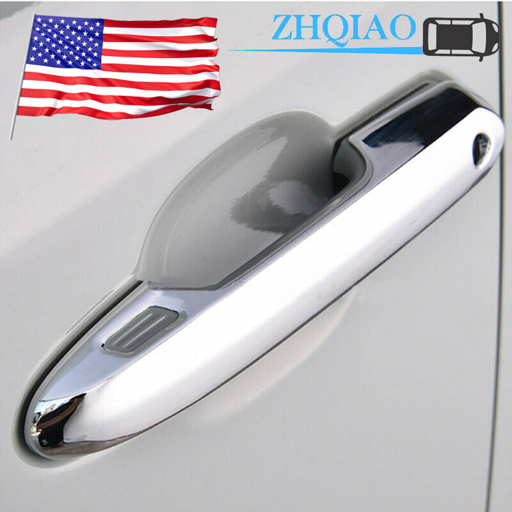 Door Handle Cover Trim Chrome for smart Fit for Toyota RAV4 2019-23 / 2020-23 Highlander