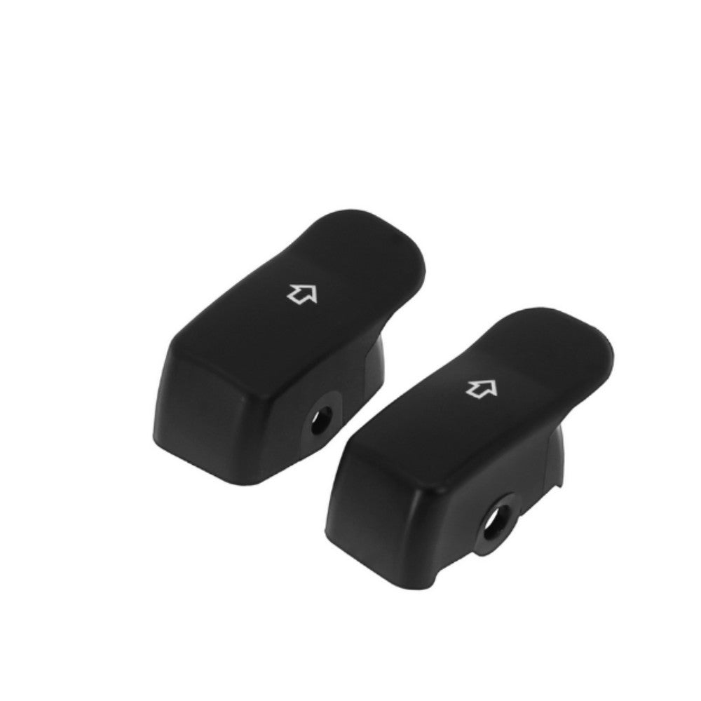 Black Extension Switch Button Cap Cover Turn Signal for Harley Touring Sportster