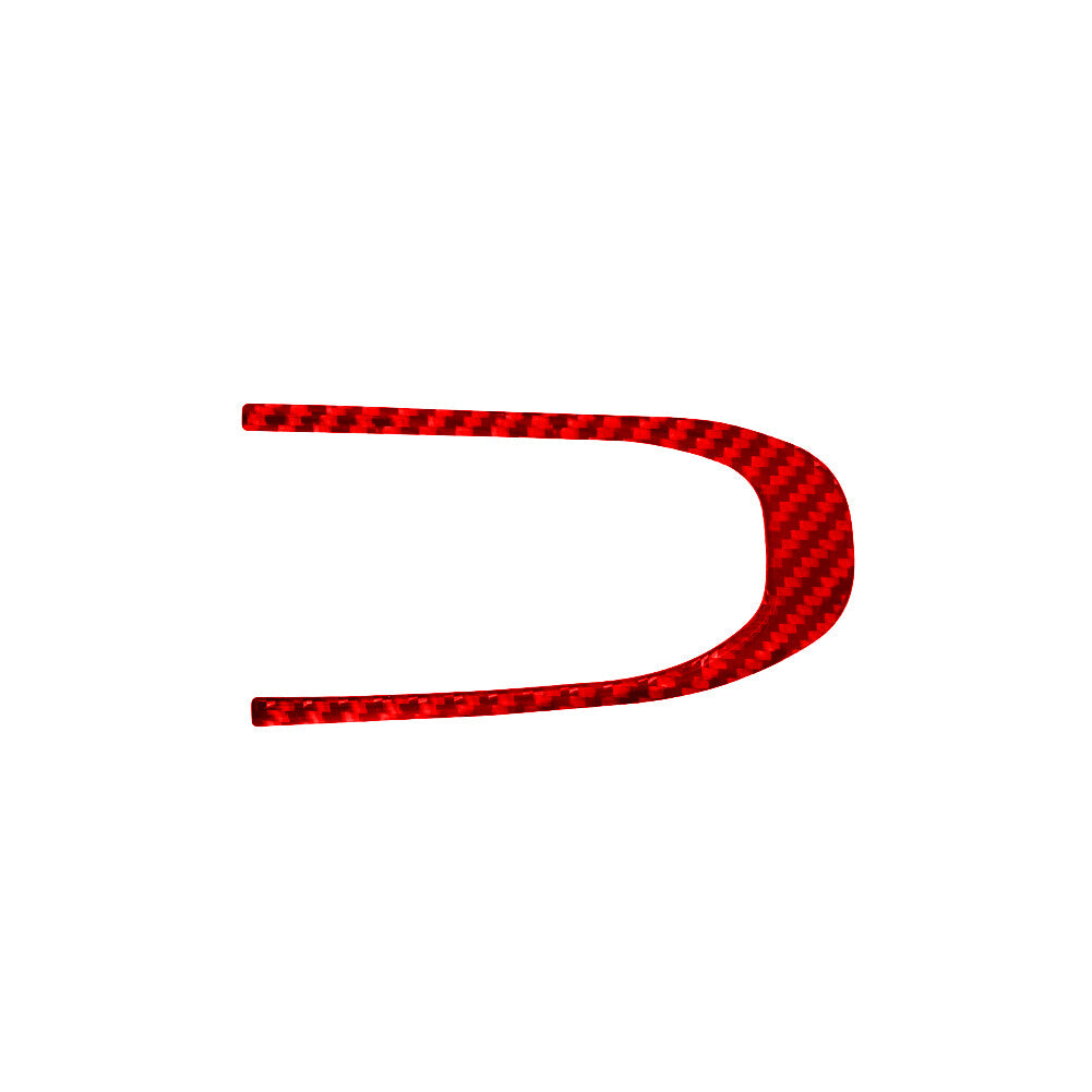 Red Carbon Fiber Dimming lights Button Frame Cover for Hyundai for Veloster JS 19-22