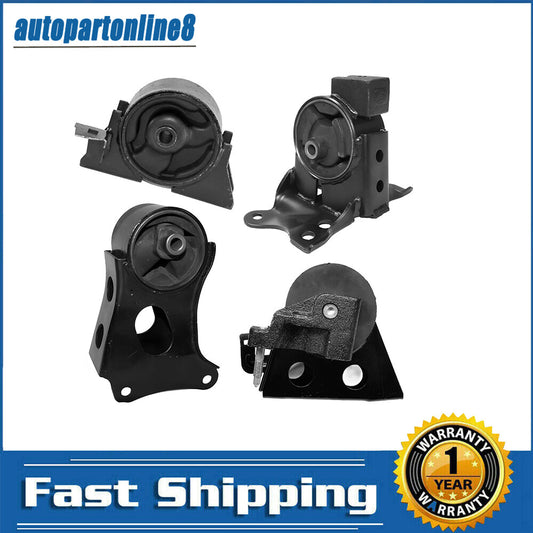 112208H310 Set of 4 For 2002-2007 for Nissan X-trail New Engine Motor Trans Mount