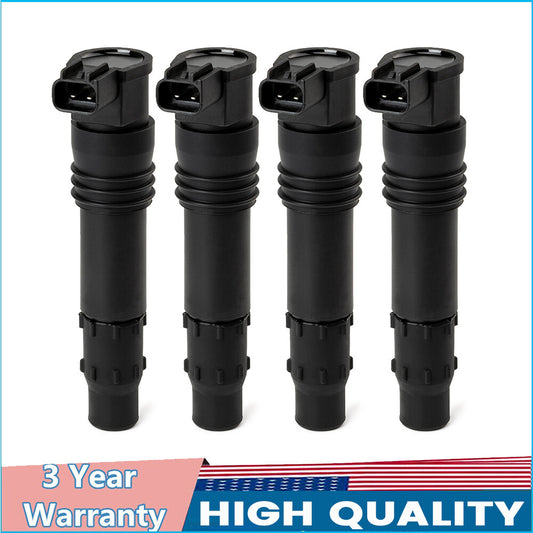 4-Piece 129700 - 4400 Ignition Coil Pack for Suzuki Hayabusa GSX1300R 99-09 11-12
