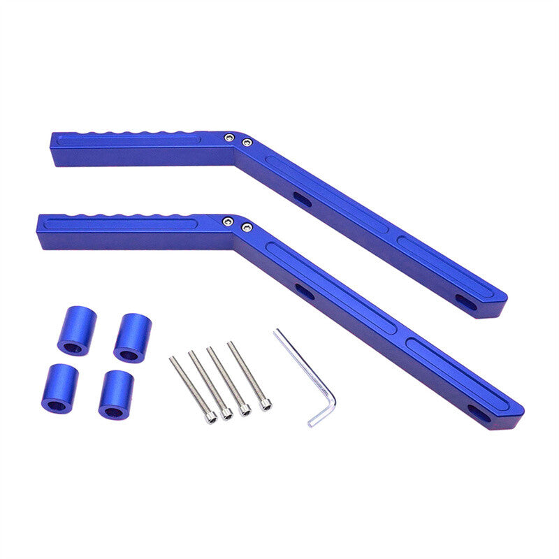 Blue Aluminum Rear Grab Handles Grab Bar Grip Fit for Jeep for Wrangler JK 2007-2018