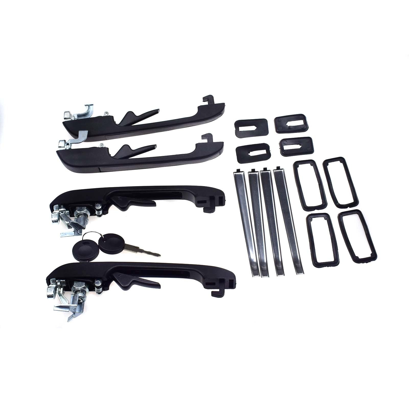 Outside Door Handle W/ Keys for VW for Golf for Jetta MK1/MK2 Scirocco Rabbit 191837205A