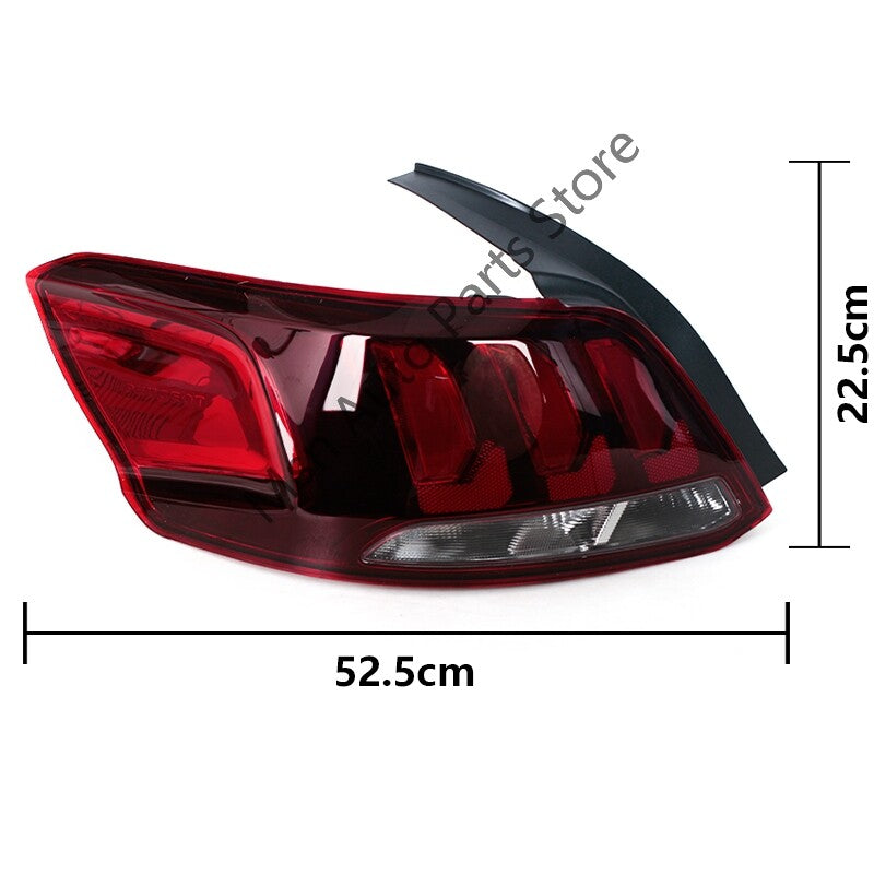 2Pcs Tail Light Turn Signal Brake Reversing Lamp for Peugeot 301 2017-2019