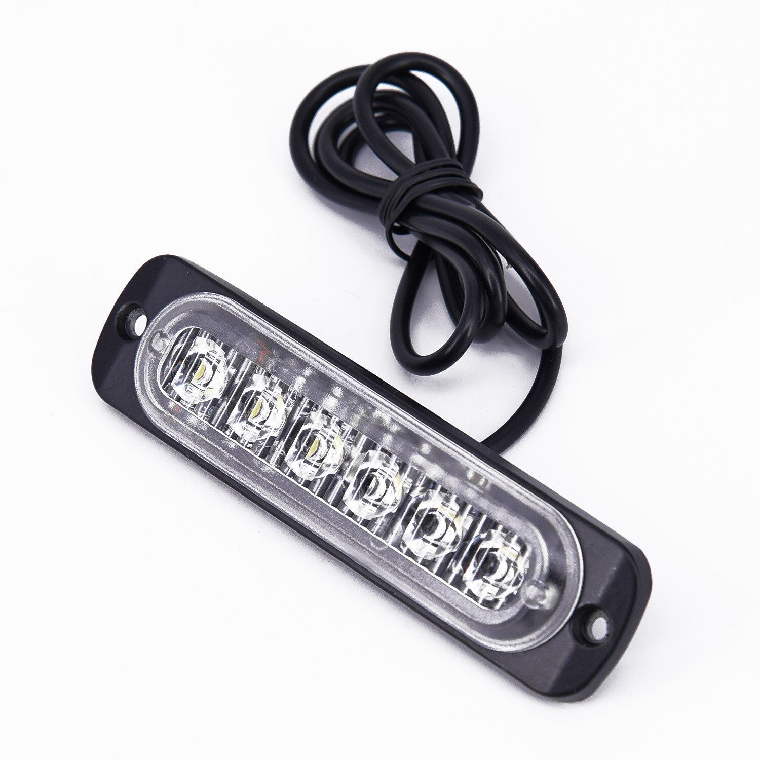 Universal Car Truck 6 LED Daytime Running Light DRL Daylight Fog-Lamp Headlight