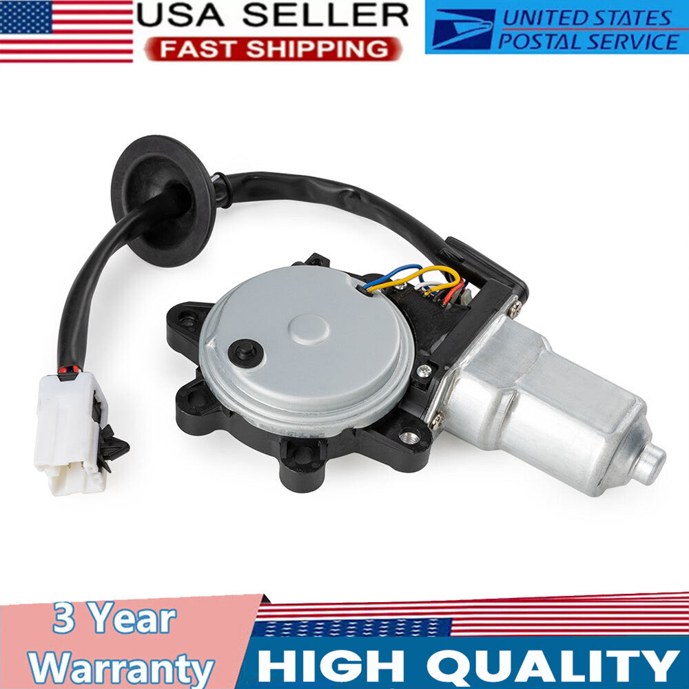 The right front passenger window motor is applicable to the 03-07 for Infiniti G35 and the 03-09 for Nissan 350Z.