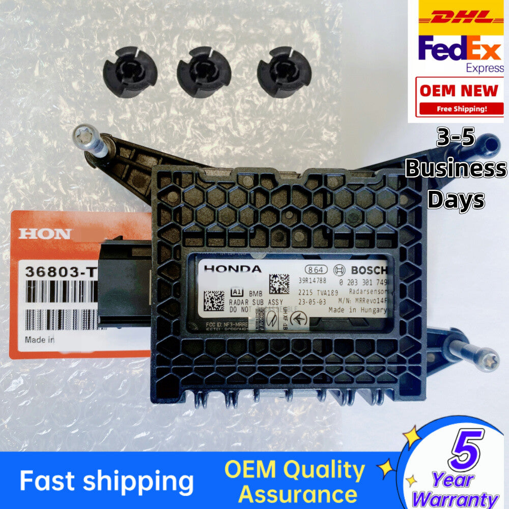 new 36803-TWA-A09 MILLIWAVE radar sensor, for Honda equipment manufacturer, 18-20 units.