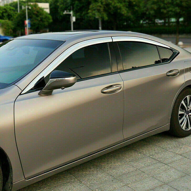 for Lexus ES350 300H 250 2019-22 Chrome Window Visor Vent Shade Sun Rain Guard4