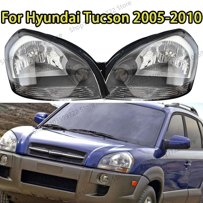 A pair of daytime running lights for the headlight assembly of the for Hyundai for Tucson 2005-2010