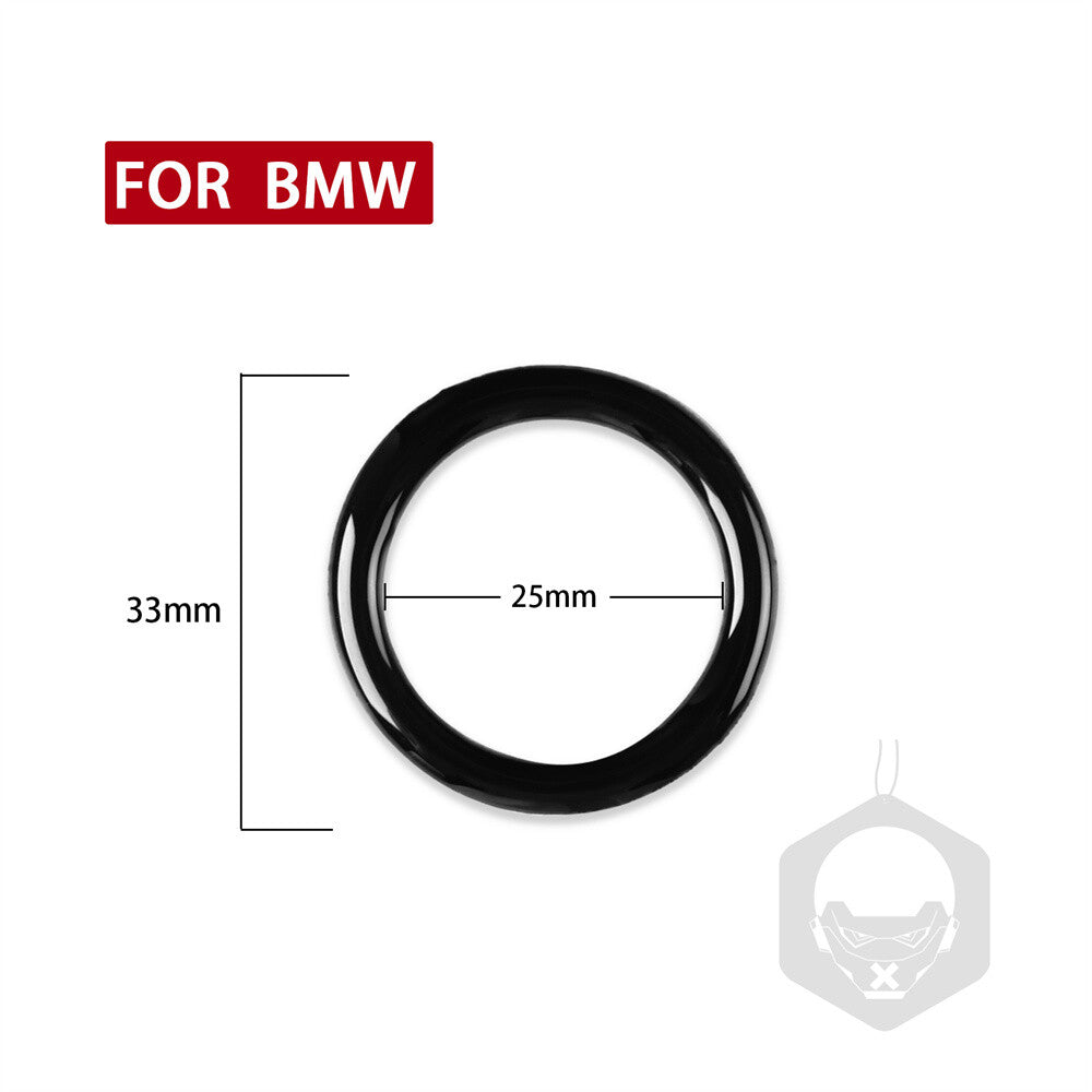 Black Engine Start Stop Button Cover for BMW 3 Series E90 E92 E93 Z4 E89 2009-12