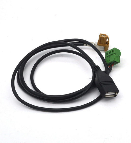 RETROFIT music usb mp3 socket cable adaptor for Audi A4 A5 A6 Q5 Q7 AMI 3G 3G+