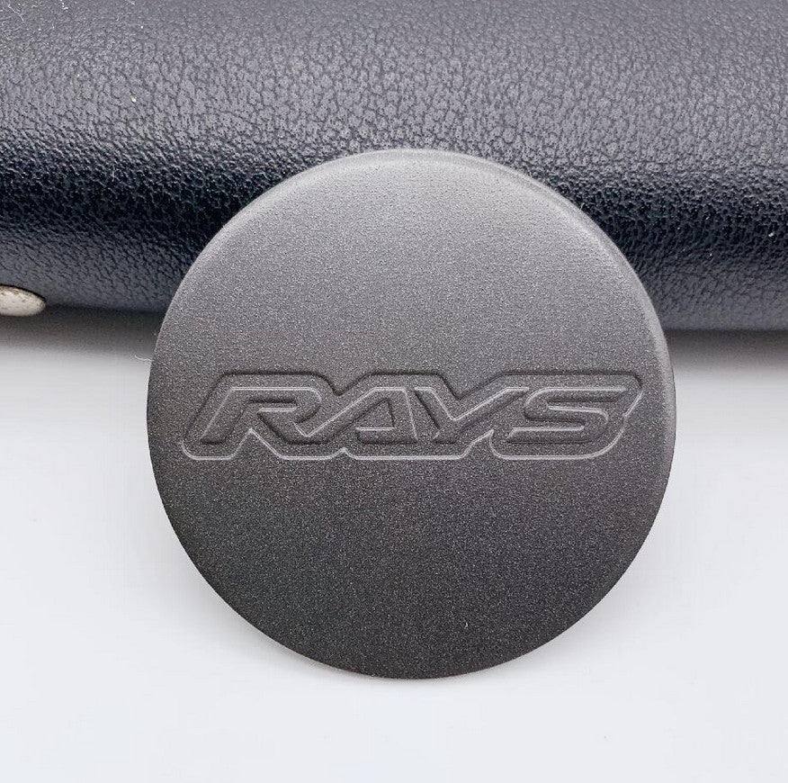 4-Piece Light Gray Edge Sticker Wheel Center Sticker Rim Sticker 49mm