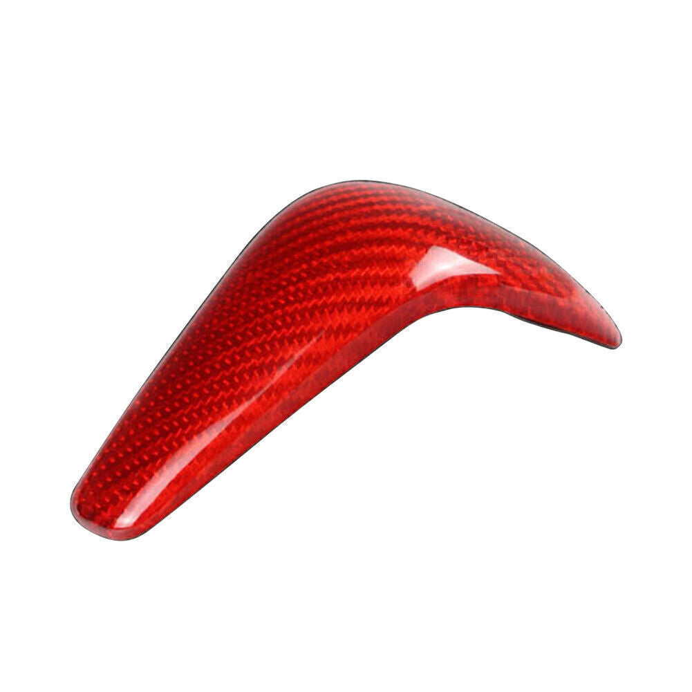 for Audi A6 2016-2018/A7 2015-2018 2017 Carbon Fiber Gear Shift Knob Cover Trim