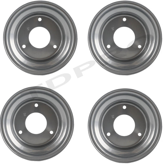4-piece set of 6-inch wheels with 3 bolts for 145/70-6 tires, suitable for all-terrain vehicles, four-wheel off-road vehicles, Taotao Kazuma