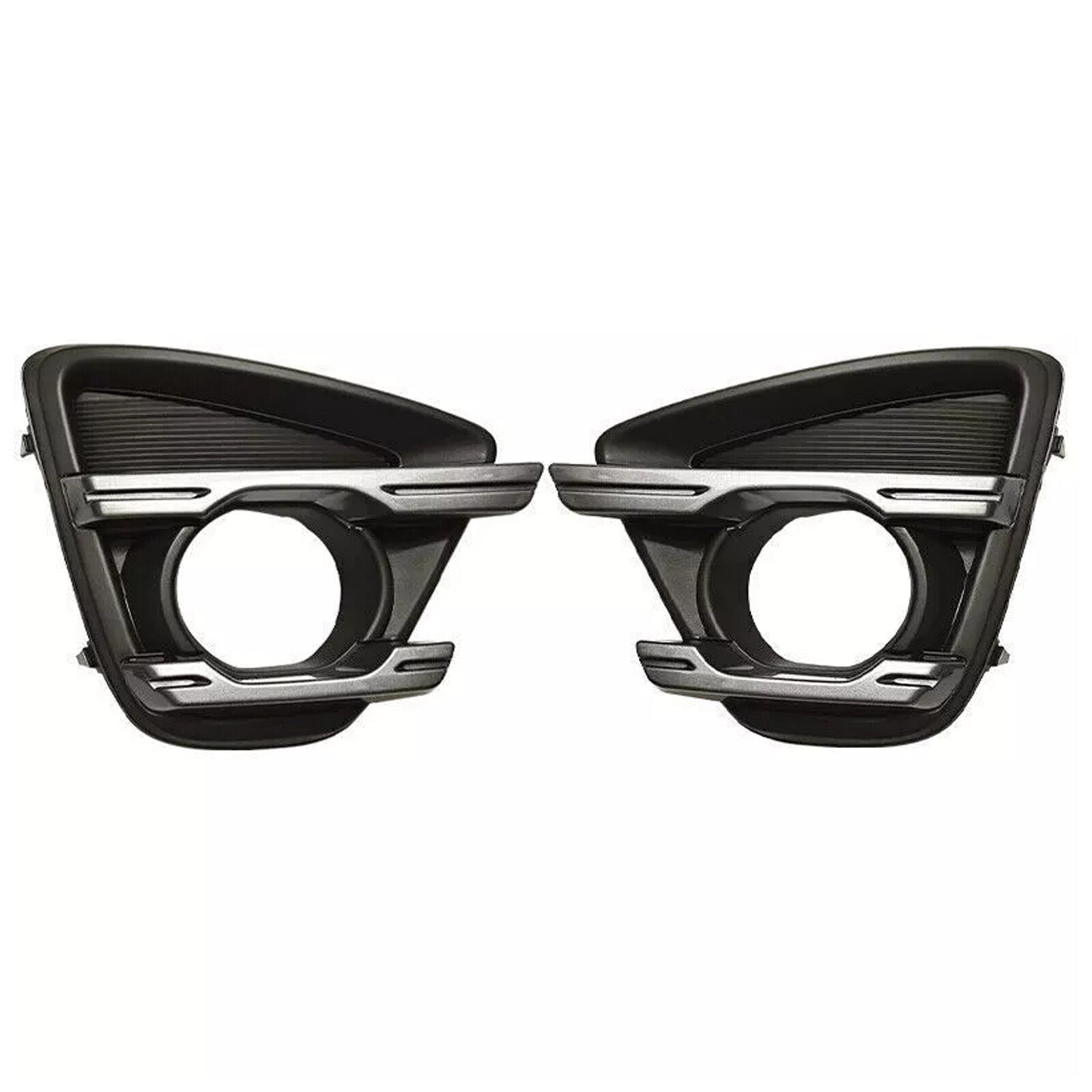 Pair of front bumper bezel fog light protection covers for Mazda CX-5 2013-2016