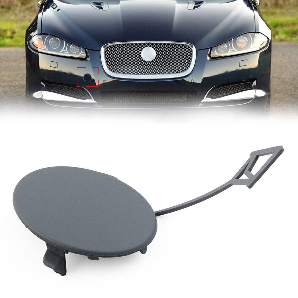Front Bumper Trailer Hole Cover Plastic for Jaguar XF 2012-2015 C2Z13457